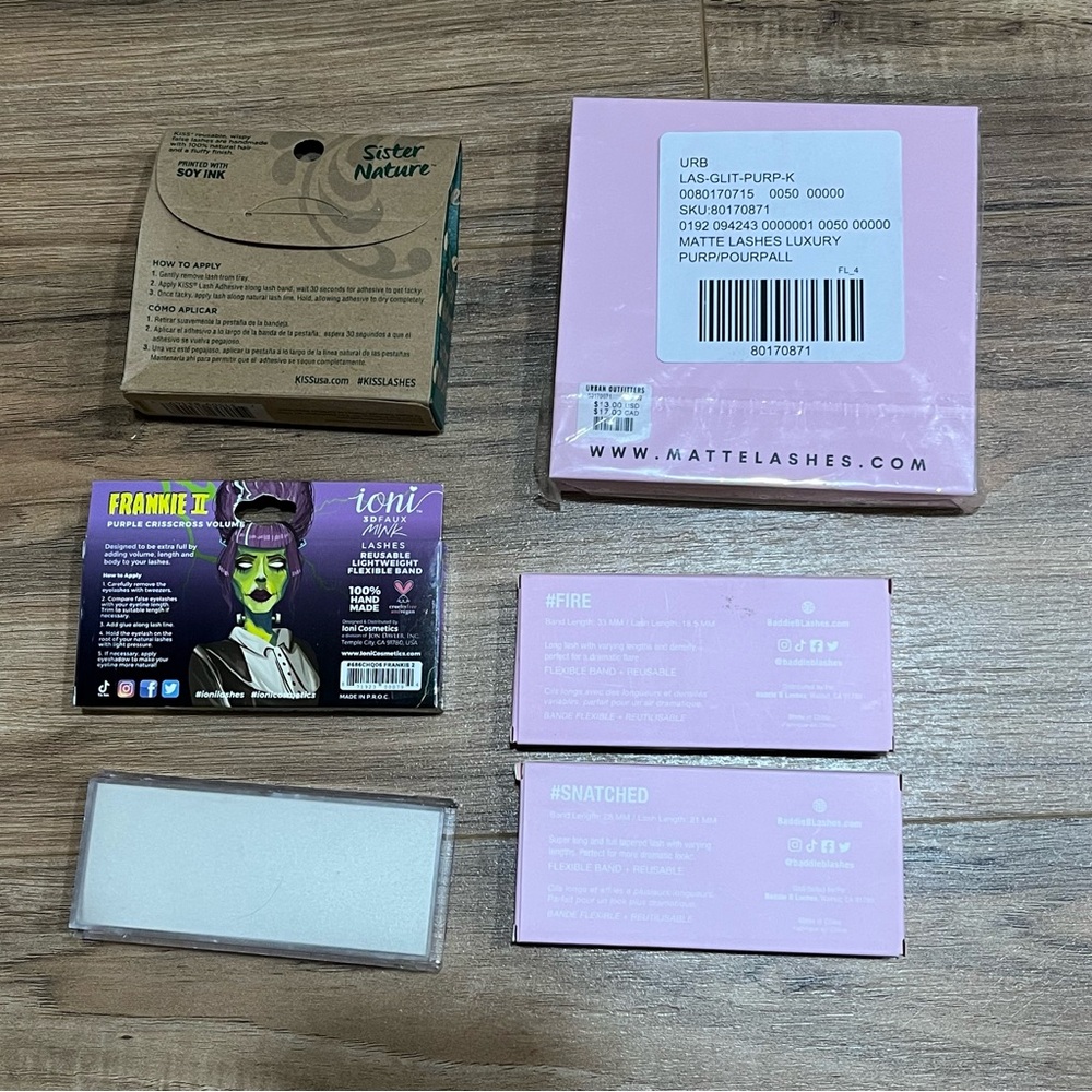 New fake eyelashes falsies bundle - Picture 4 of 6